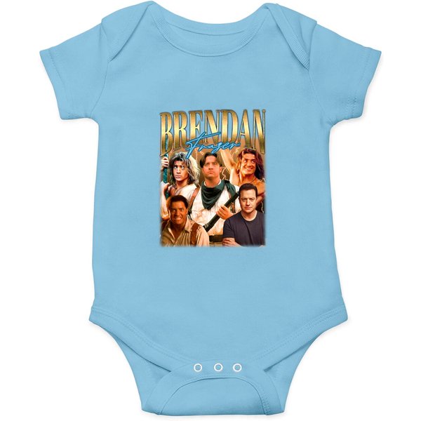 Brendan Fraser Onesies For Infants-image