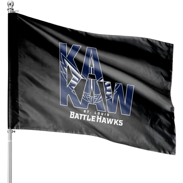 Stl Battlehawks-Kakaw House Flags-image