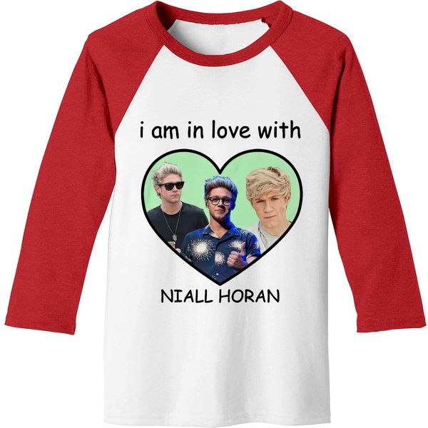 Niall Horan I Am In Love With Niall Horan Baseball Tees-image