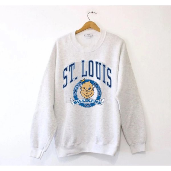 Vintage St.Louis University Billikens Sweatshirt, St Louis University Billikens Shirt-image
