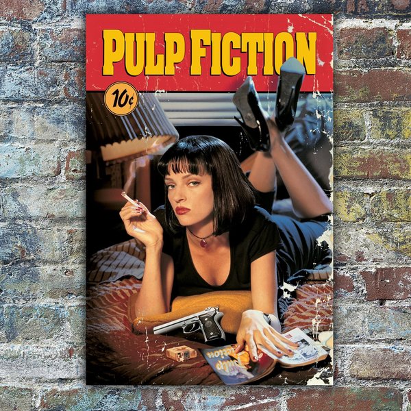 Pulp Fiction Movie Poster In Various Sizes