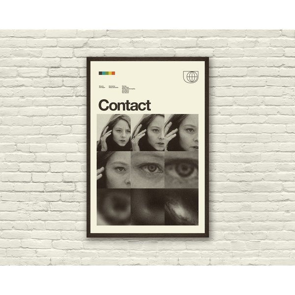 Contact Movie Poster, Jodie Foster-image
