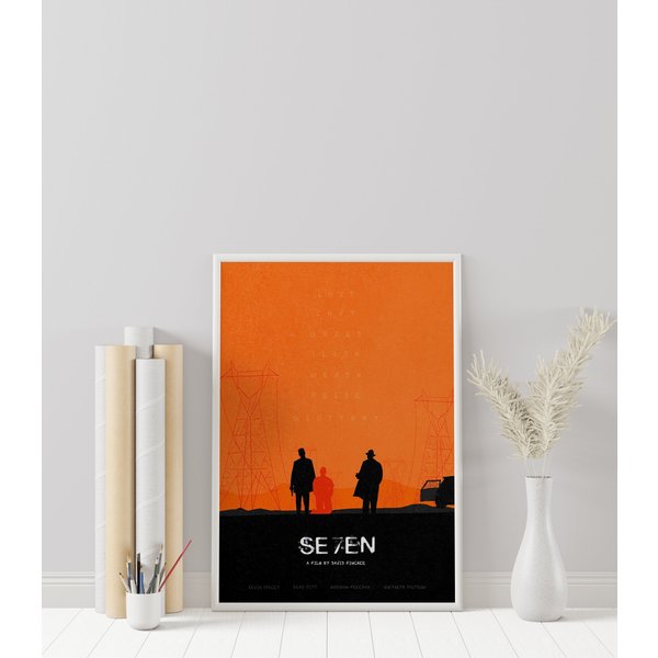 Se7En Poster - Se7En - Seven Movie Poster-image