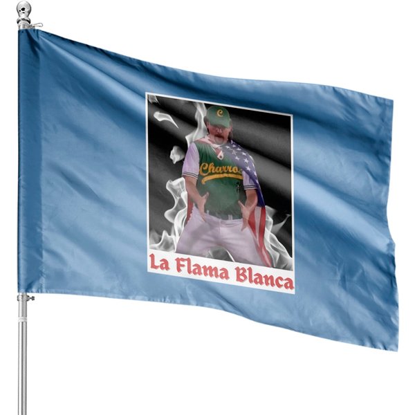 Kenny Powers La Flama Blanca House Flags-image