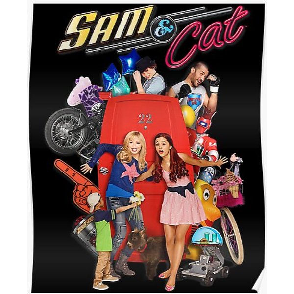 Sam And Cat Show Poster Premium Premium Matte Vertical Poster