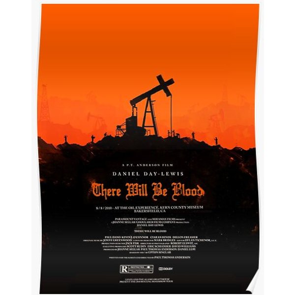 There Will Be Blood Premium Matte Vertical Poster-image