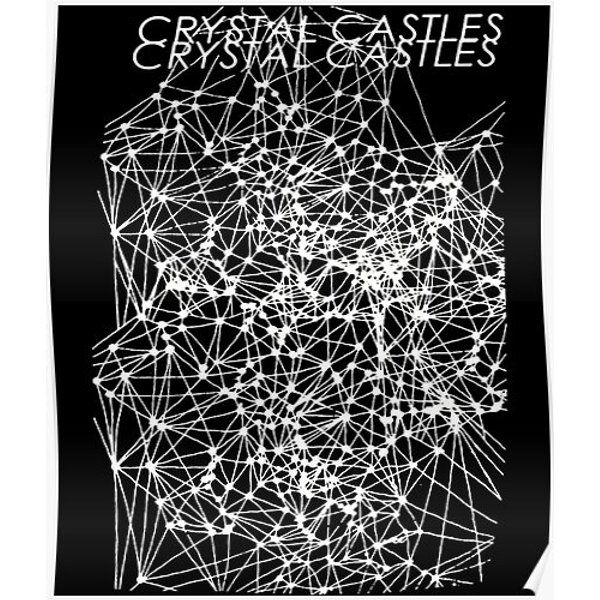 Crystal Castles Merch Premium Matte Vertical Poster-image