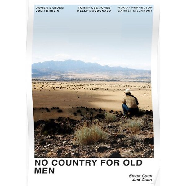 No Country For Old Men Premium Matte Vertical Poster-image