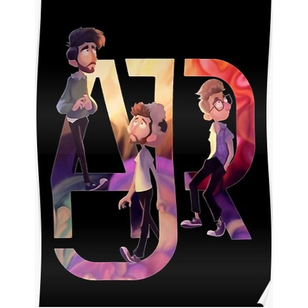 Ajr The Click Galaxy Gifts Fans, For Men And Women, Gift Christmas Day Premium Matte Vertical Poster-image