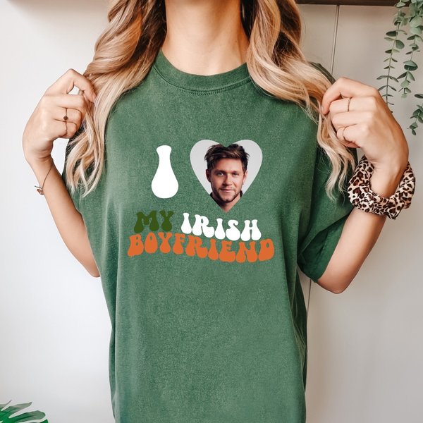 I Love My Irish Boyfriend T-Shirt - Niall Horan Shirt-image