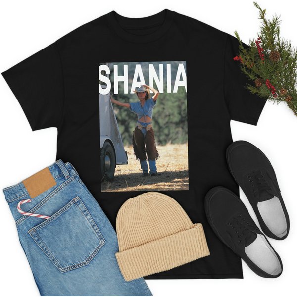Vintage Shania Twain Let's Go Girls Shirt-image