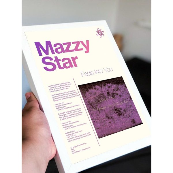 Mazzy Star - Fade Into You Poster-image