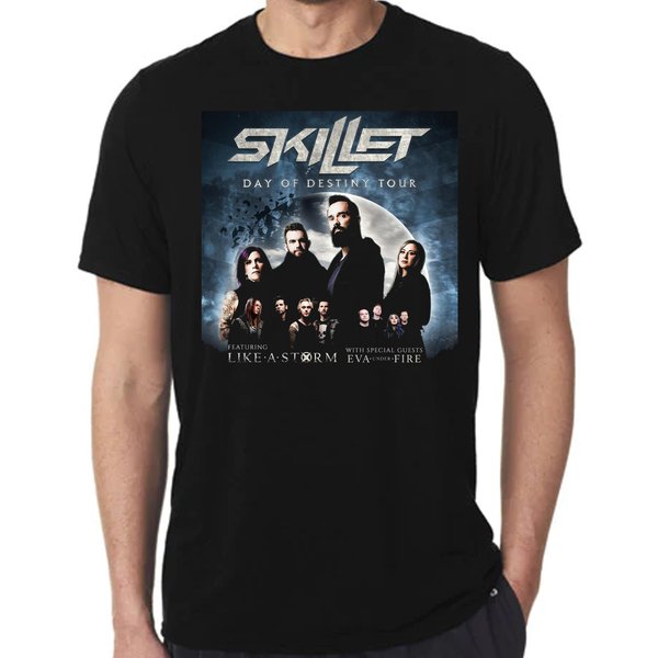 Rock Resurrection Tour Theory Of A Deadman Skillet T-Shirt-image