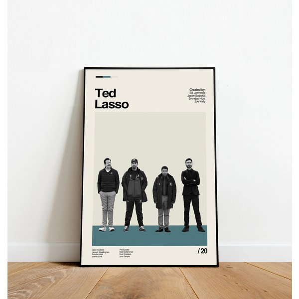 Ted Iasso Minimalist Poster-image