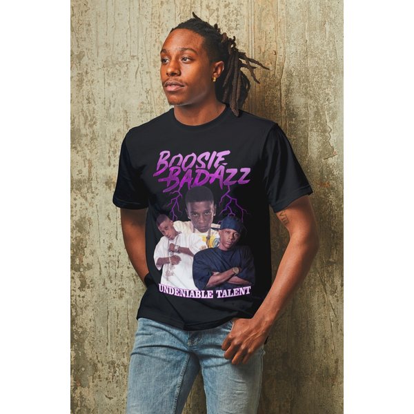 Vintage Lil Boosie Rap T-Shirt - 90S Bootleg Design-image