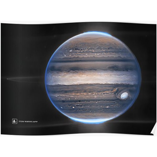 Jwst Jupiter 2022 (james Webb/jwst) — Space Poster Premium Matte Vertical Poster