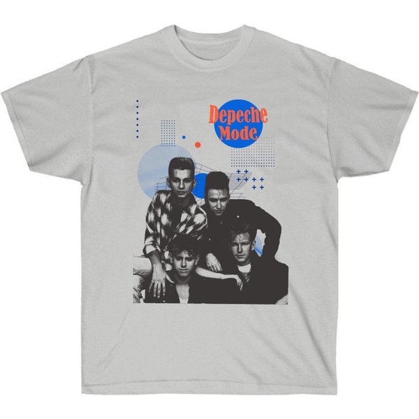 Vtg 1993 Depeche Mode Faith Devotional World Tour Concert 90S T-Shirt, Dm Rock Shirt-image