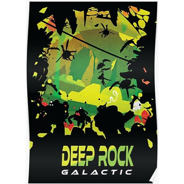 Deep Rock Galactic Fanart Artwork Premium Matte Vertical Poster-image