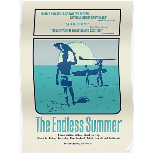 The Endless Summer Movie Poster Premium Matte Vertical Poster-image
