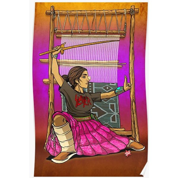Lady Loom Slayer Premium Matte Vertical Poster-image