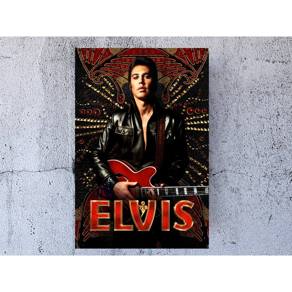 Elvis Movie Satin Poster Austin Butler Poster