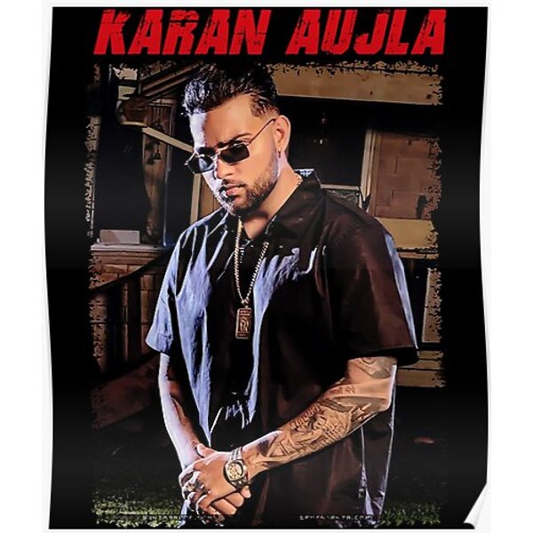 Vintage Secrets About Karan Aujla Romantic Lover Gifts Premium Matte Vertical Poster
