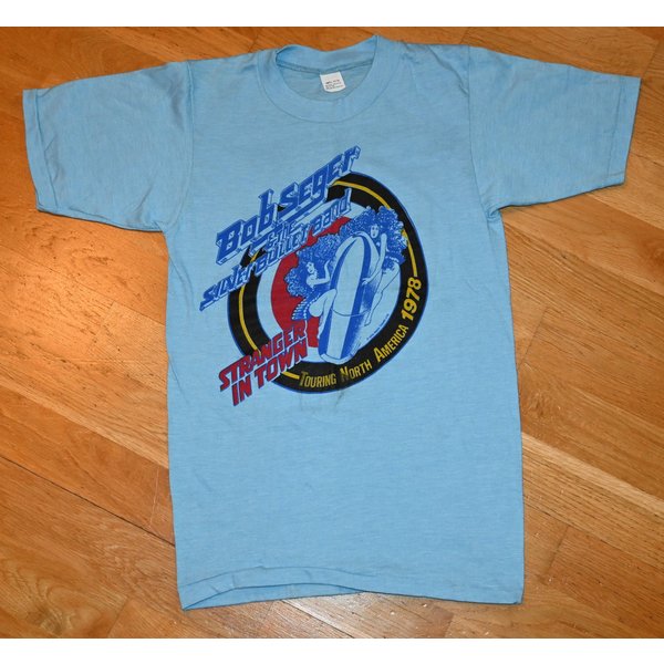 1978 Bob Seger W/ Silver Bullet Band T Shirt-image