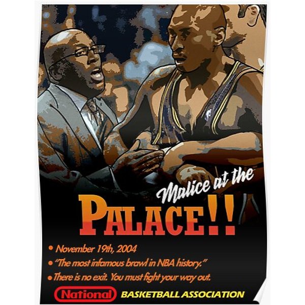 Malice At The Palace Premium Matte Vertical Poster-image