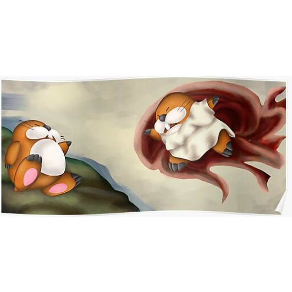 The Creation Of Monty Mole Premium Matte Vertical Poster-image