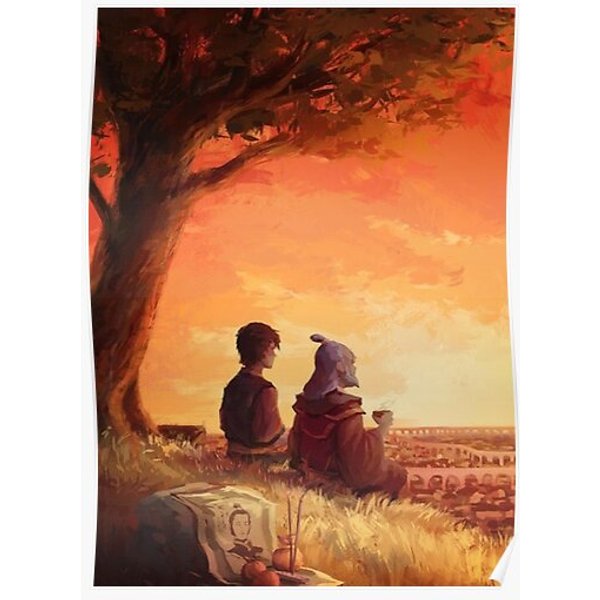 Leaves From The Vine Zuko And Iroh Premium Matte Vertical Poster-image