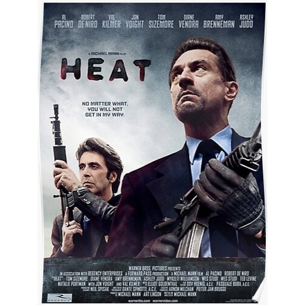 Heat (1995) Movie Premium Matte Vertical Poster-image