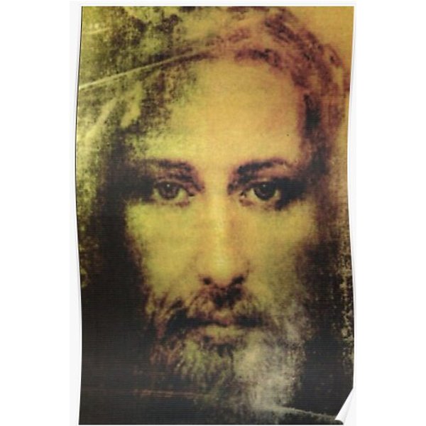 Shroud Of Turin Jesus Face Poster-image