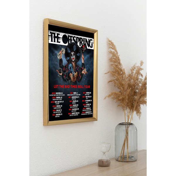The Offspring Let The Bad Times Roll Tour 2022 - 2023 Poster