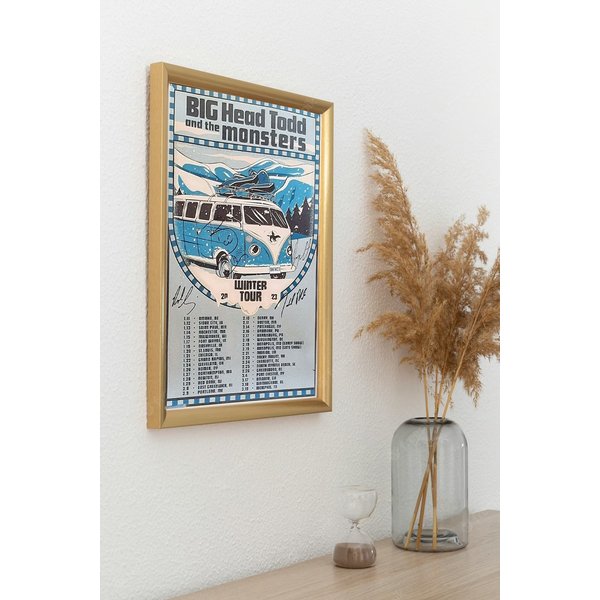 Signed Big Head Todd And The Monsters 2023 Concent Tour Poster-image