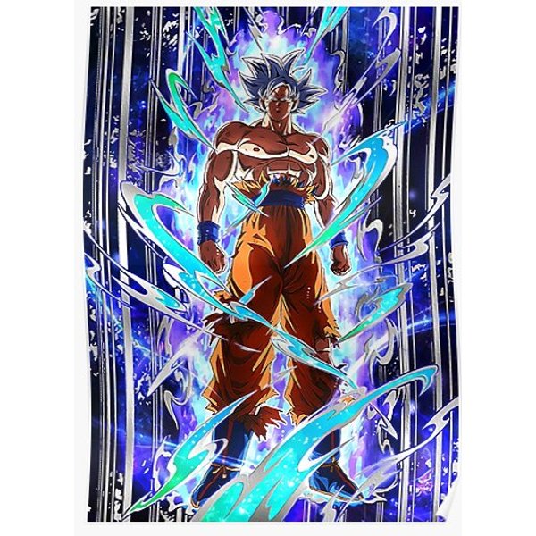 Goku Ultra Instinct Premium Matte Vertical Poster-image