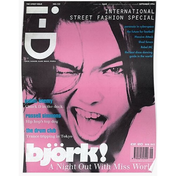 Bjork Poster Premium Matte Vertical Poster-image