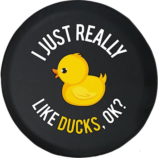 Camper Tire Covers Really Like Ducks Car Spare Tire Covers-image