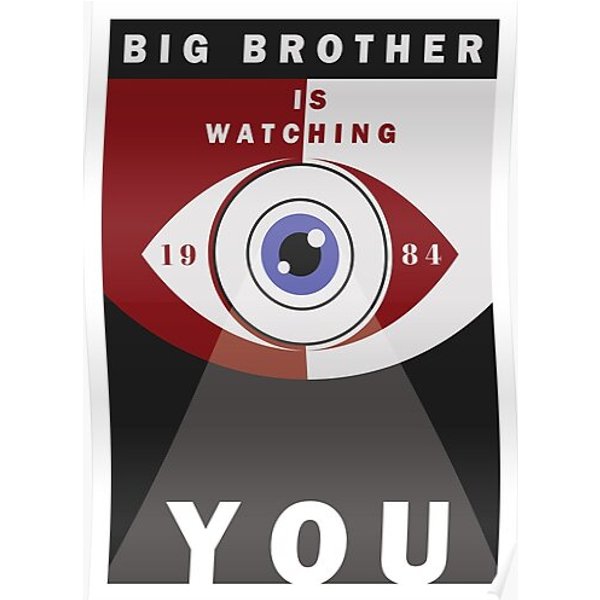 1984 - Big Brother Premium Matte Vertical Poster-image