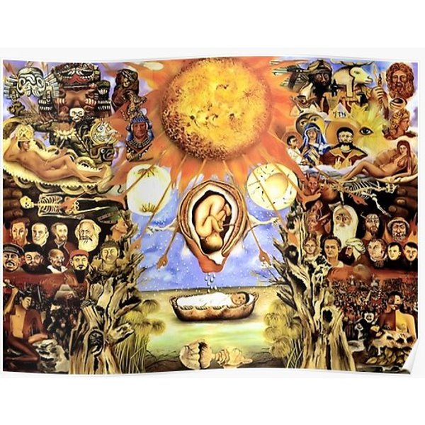 Moses By Frida Kahlo Premium Matte Vertical Poster-image