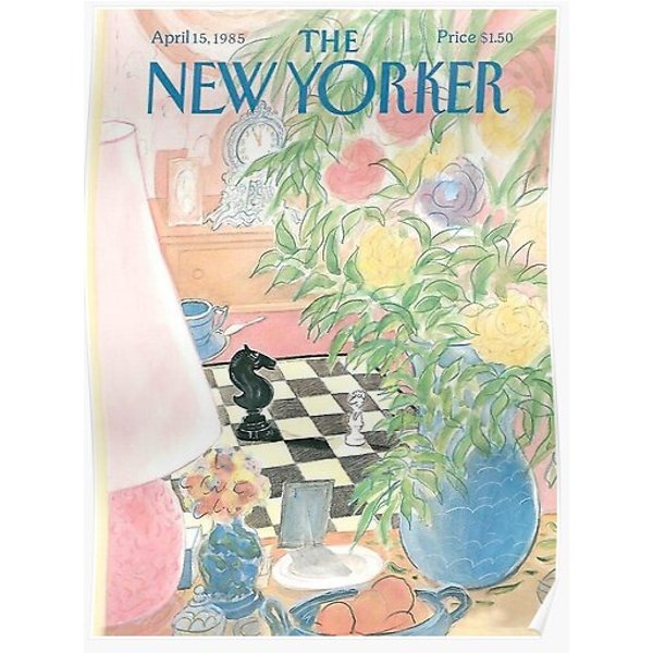 The New Yorker Premium Matte Vertical Poster