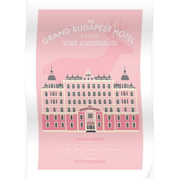 The Grand Budapest Hotel Poster Premium Matte Vertical Poster-image