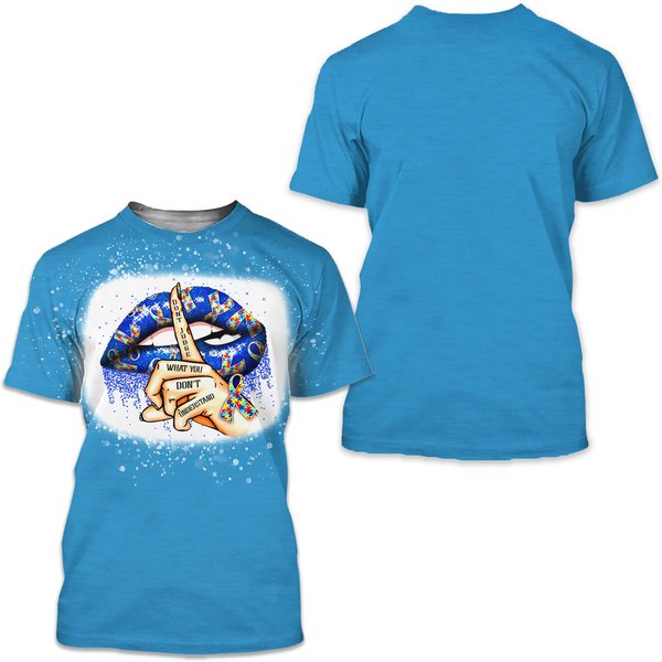 Don't Judge What You Don't Understand 3D Shirt-image