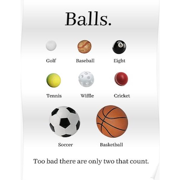 Riley Finn Balls Poster Premium Matte Vertical Poster-image