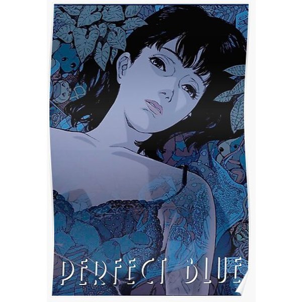 Perfect Blue Anime Poster Premium Matte Vertical Poster-image