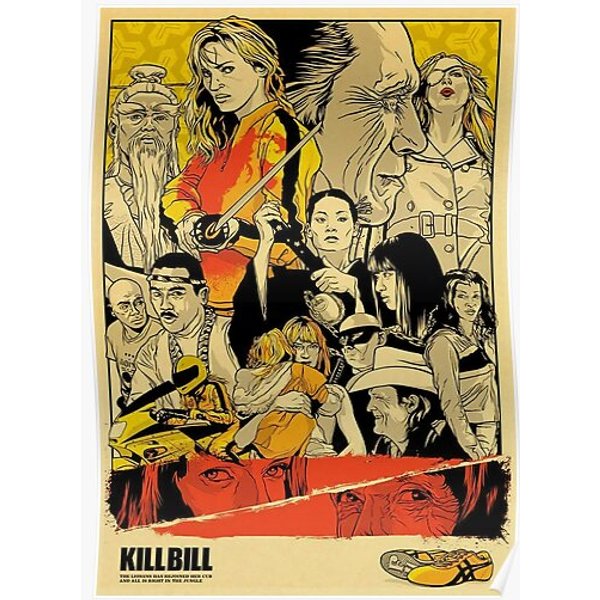 Kill Bill Movie Premium Matte Vertical Poster-image