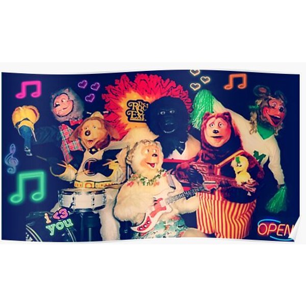 Rock Afire Explosion! Premium Matte Vertical Poster