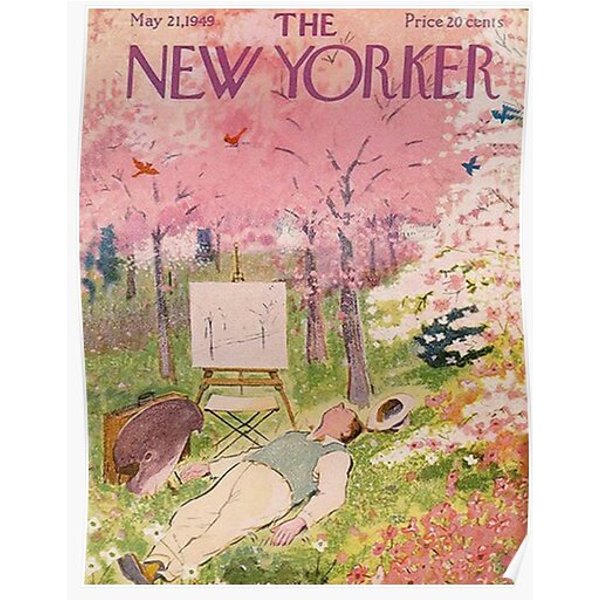 The New Yorker - 1949 Poster Premium Matte Vertical Poster-image