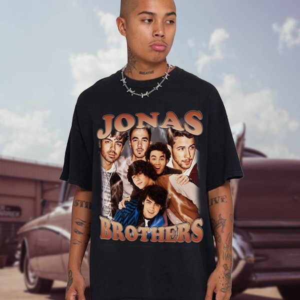 Jonas Brothers Shirt Vintage Jonas Brothers Shirt-image