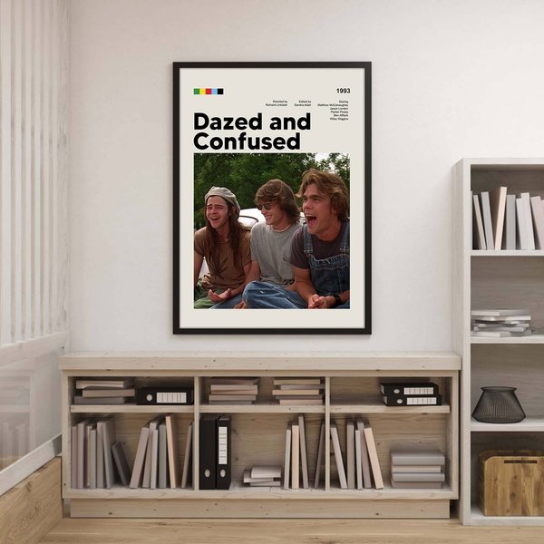 Dazed And Confused Poster Dazed And Confused 1993 Movie Poster-image