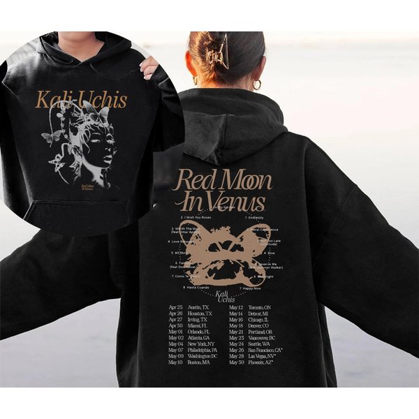 Red Moon In Venus Tour Shirt, Kali Red Moon In Venus Merch Hoodie-image